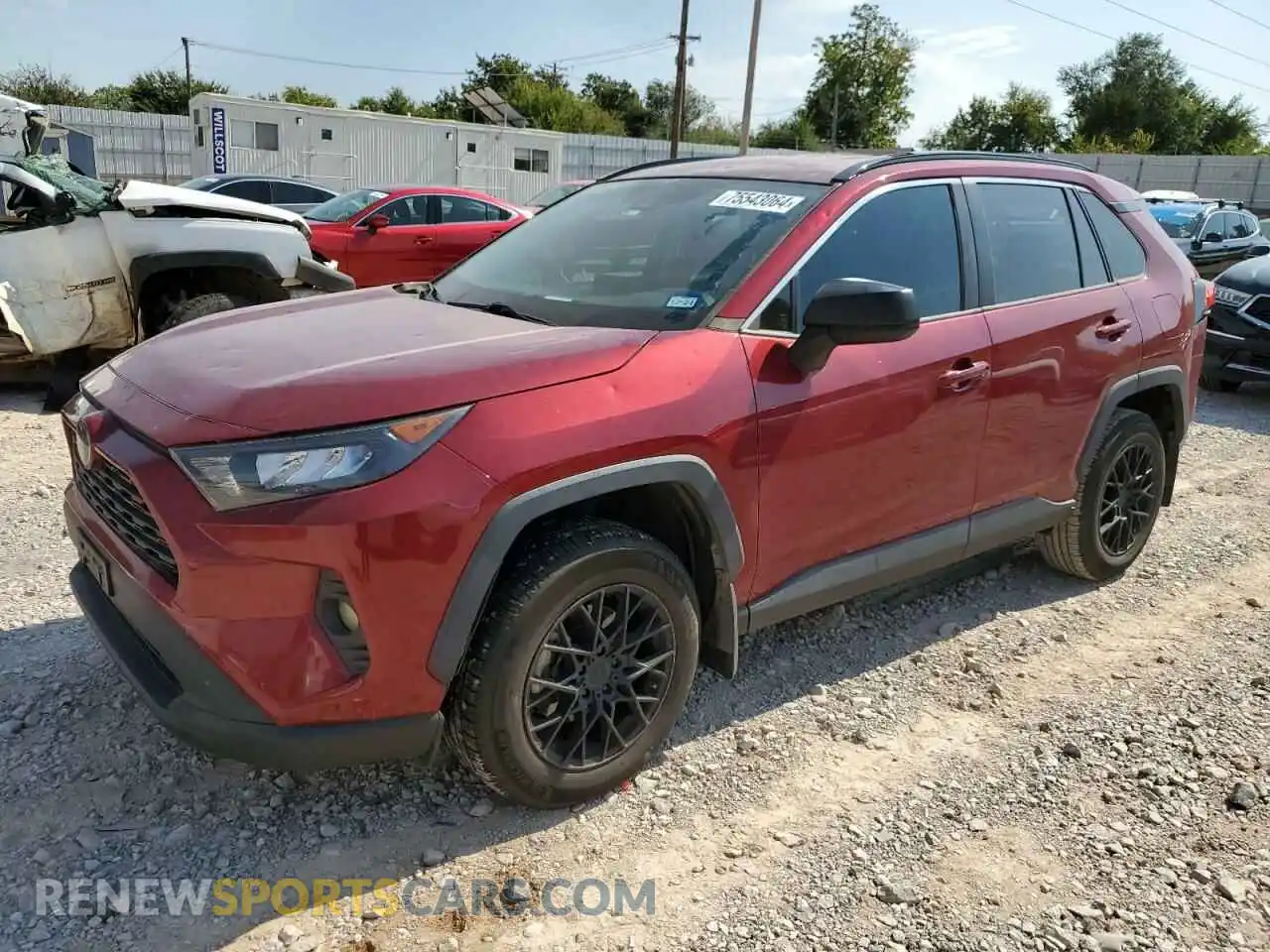 1 Фотография поврежденного автомобиля 2T3H1RFV9KC010971 TOYOTA RAV4 2019