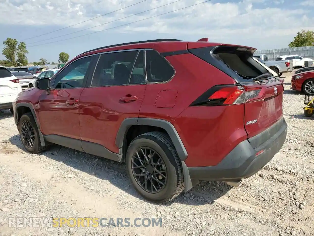2 Фотография поврежденного автомобиля 2T3H1RFV9KC010971 TOYOTA RAV4 2019