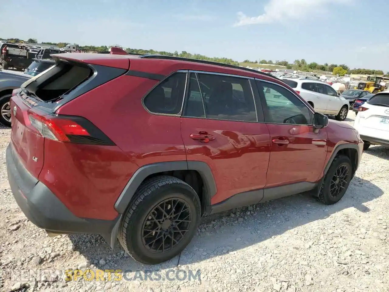 3 Фотография поврежденного автомобиля 2T3H1RFV9KC010971 TOYOTA RAV4 2019