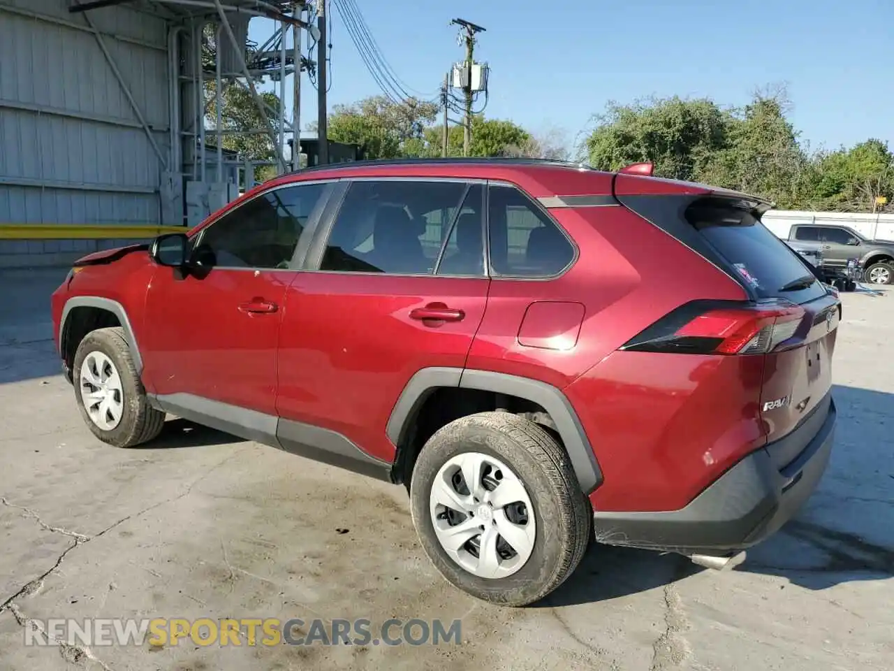2 Photograph of a damaged car 2T3H1RFV9KW036680 TOYOTA RAV4 2019