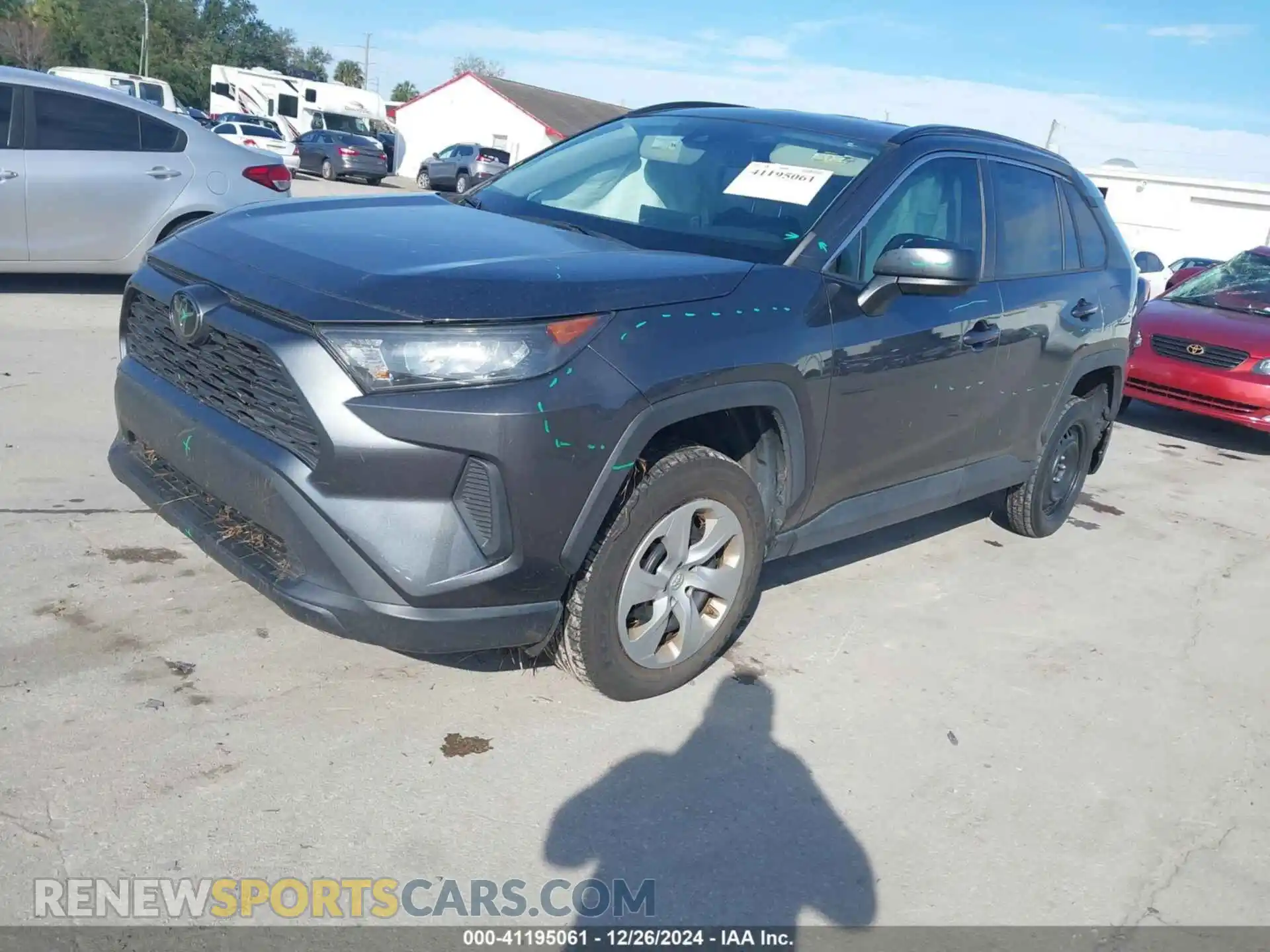 2 Photograph of a damaged car 2T3H1RFVXKC015094 TOYOTA RAV4 2019