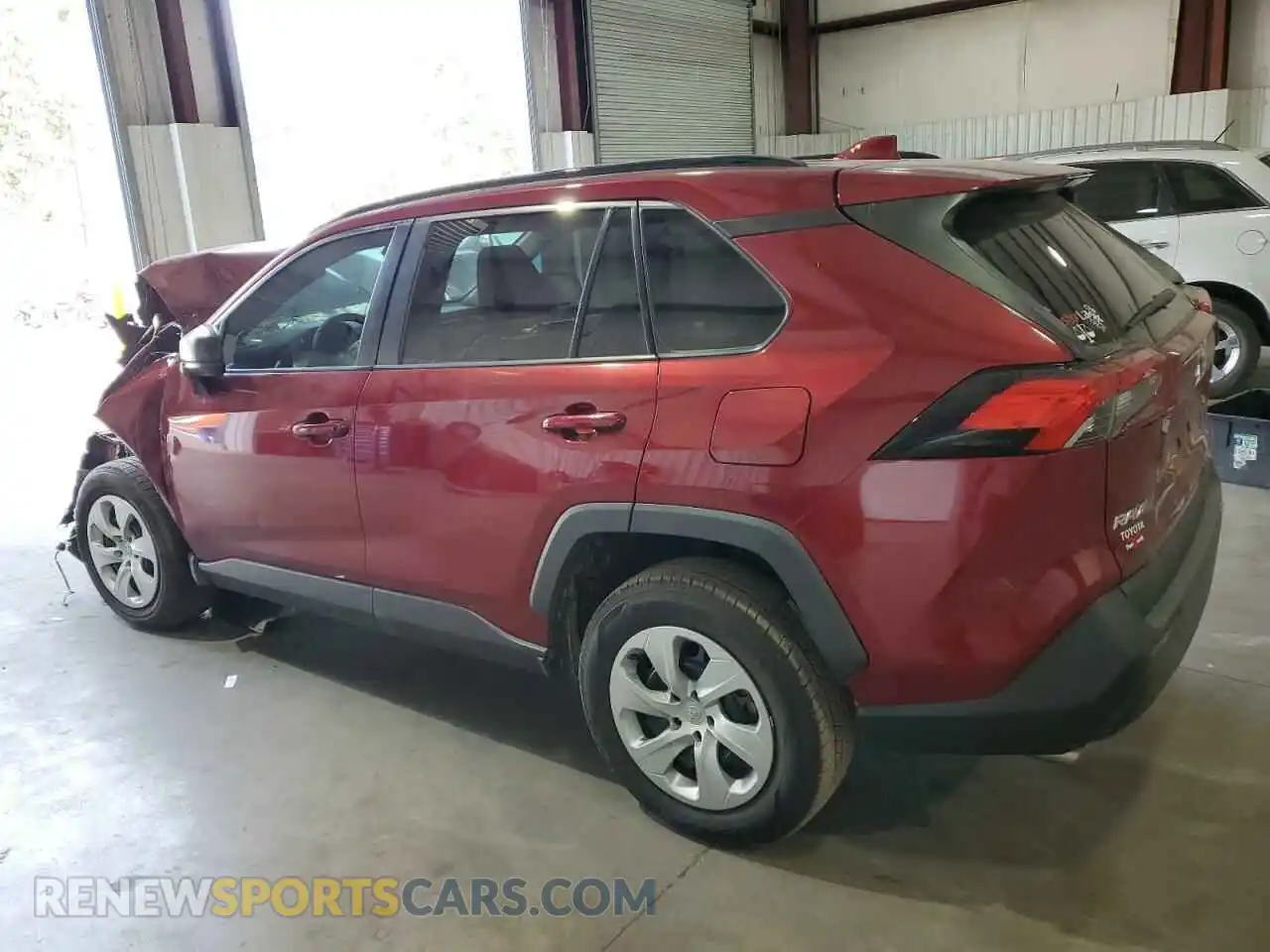 2 Photograph of a damaged car 2T3H1RFVXKW047378 TOYOTA RAV4 2019