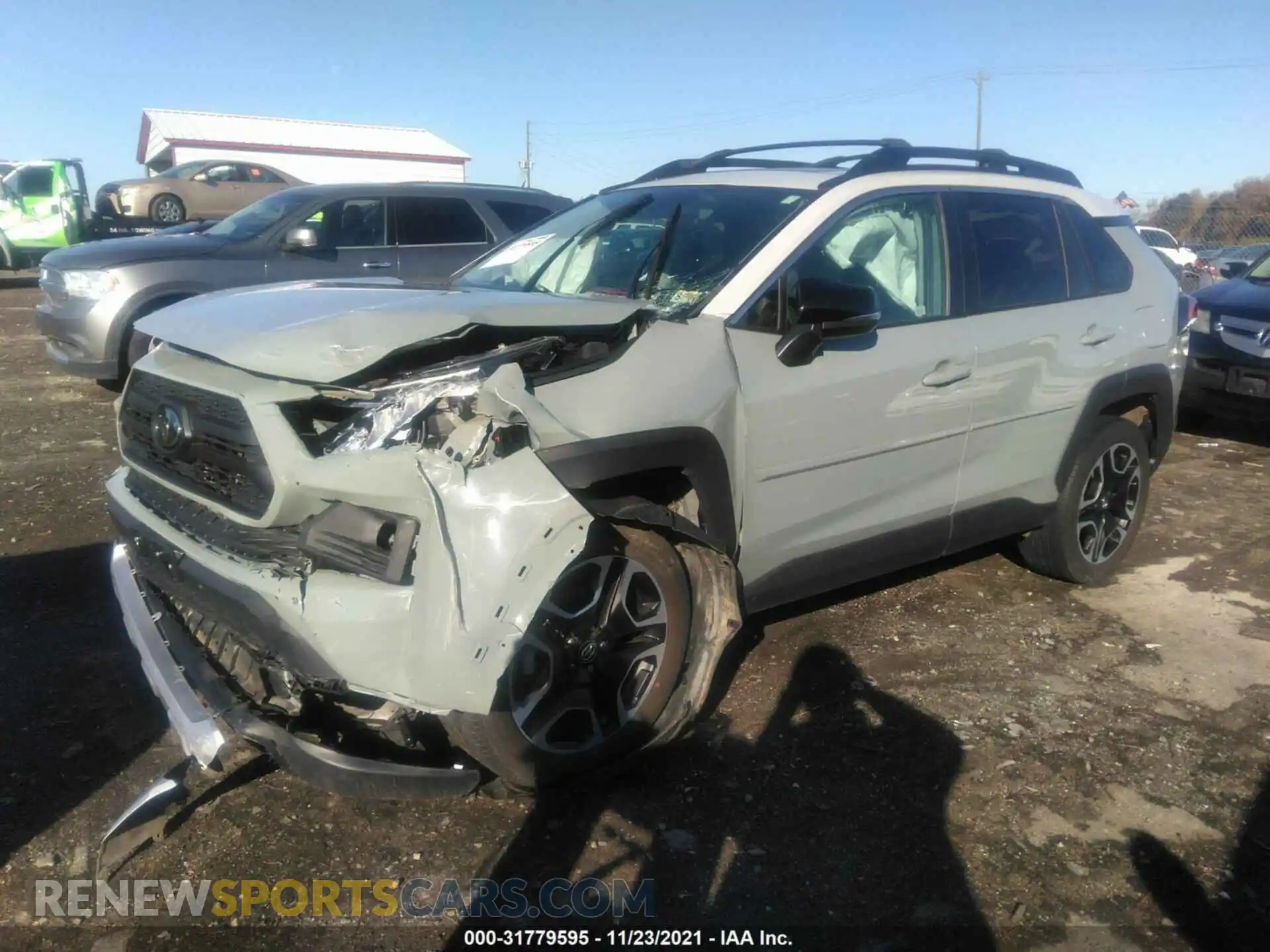 2 Photograph of a damaged car 2T3J1RFV0KC016790 TOYOTA RAV4 2019