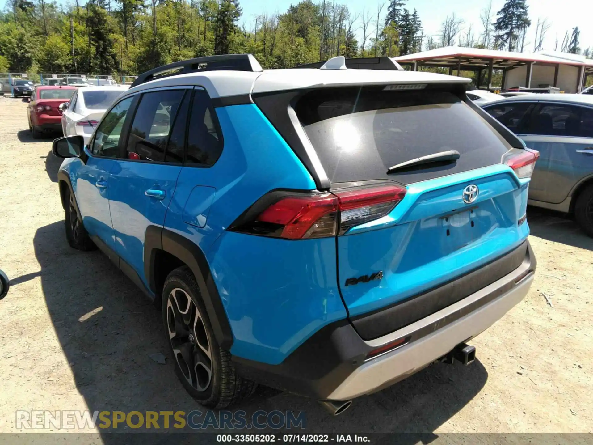 3 Photograph of a damaged car 2T3J1RFV0KC017079 TOYOTA RAV4 2019