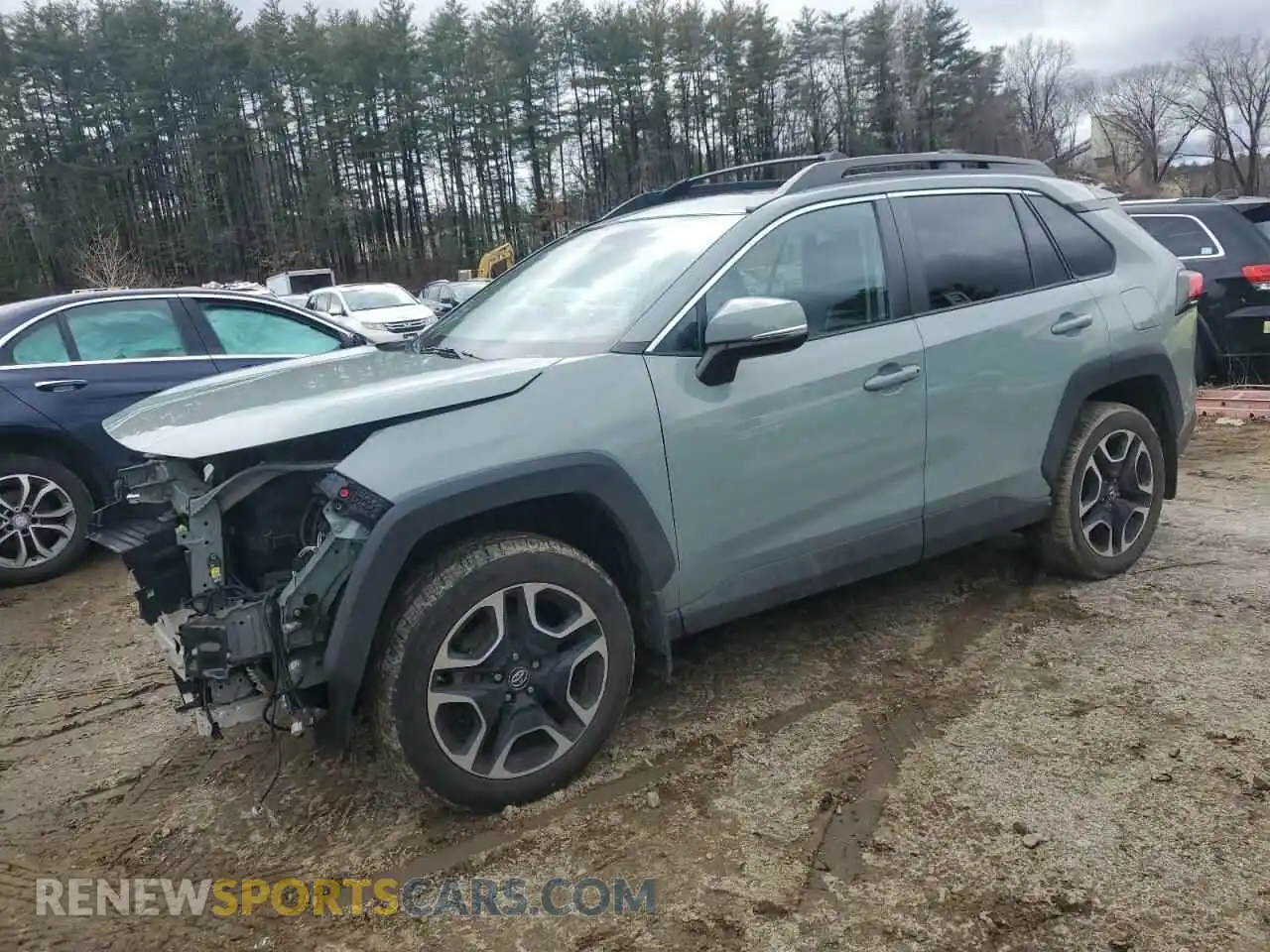 1 Photograph of a damaged car 2T3J1RFV1KC032206 TOYOTA RAV4 2019