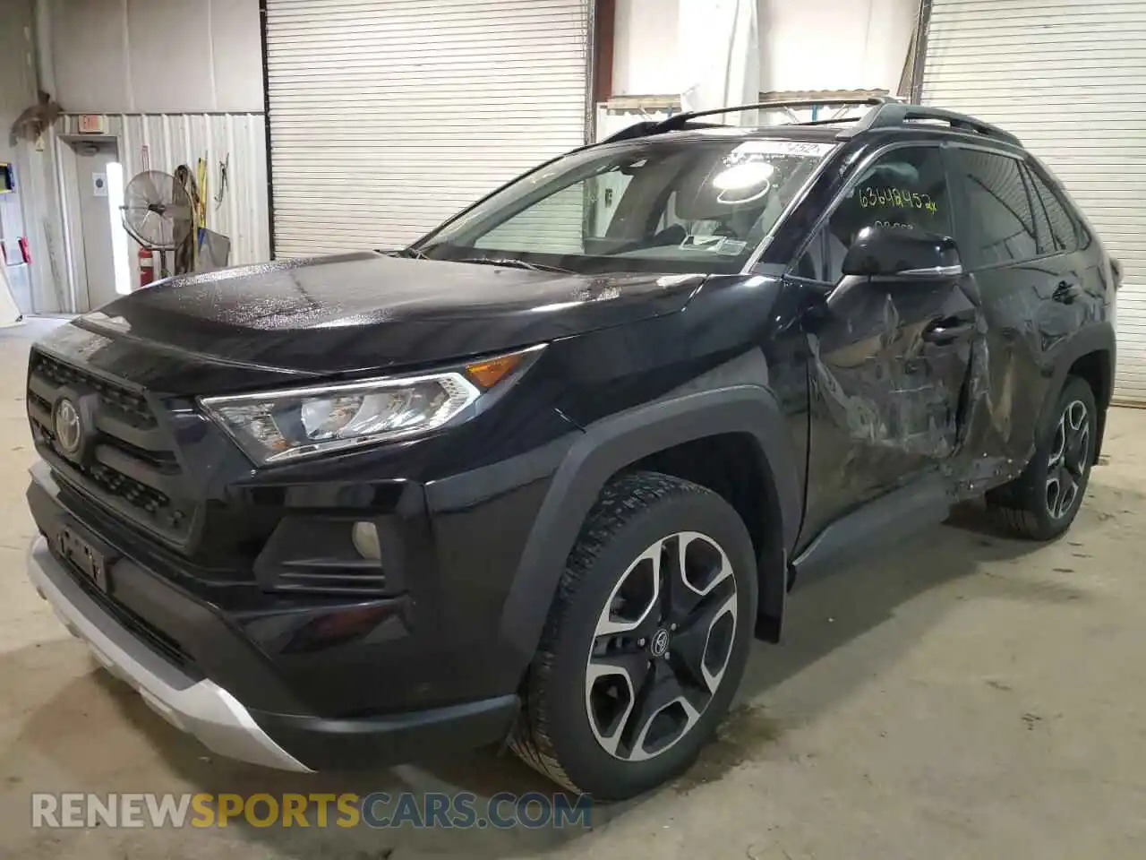2 Photograph of a damaged car 2T3J1RFV2KW055069 TOYOTA RAV4 2019