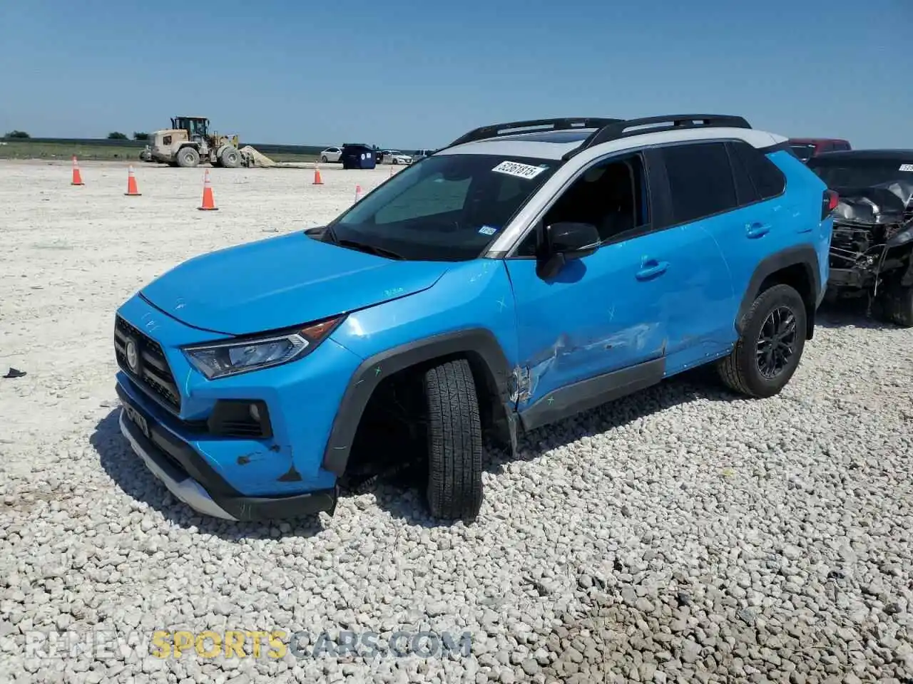 1 Photograph of a damaged car 2T3J1RFV5KC017255 TOYOTA RAV4 2019