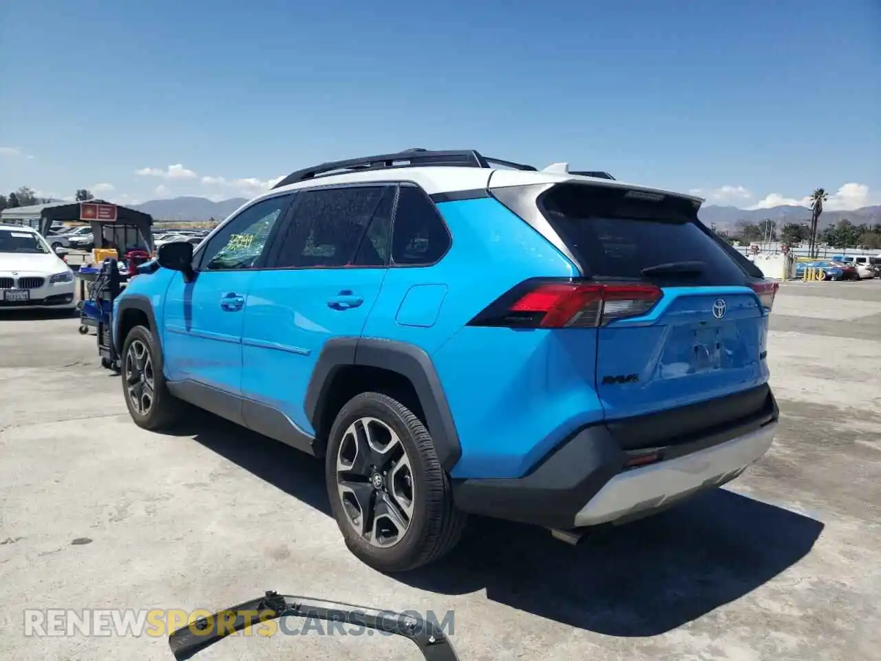 3 Photograph of a damaged car 2T3J1RFV9KC013564 TOYOTA RAV4 2019