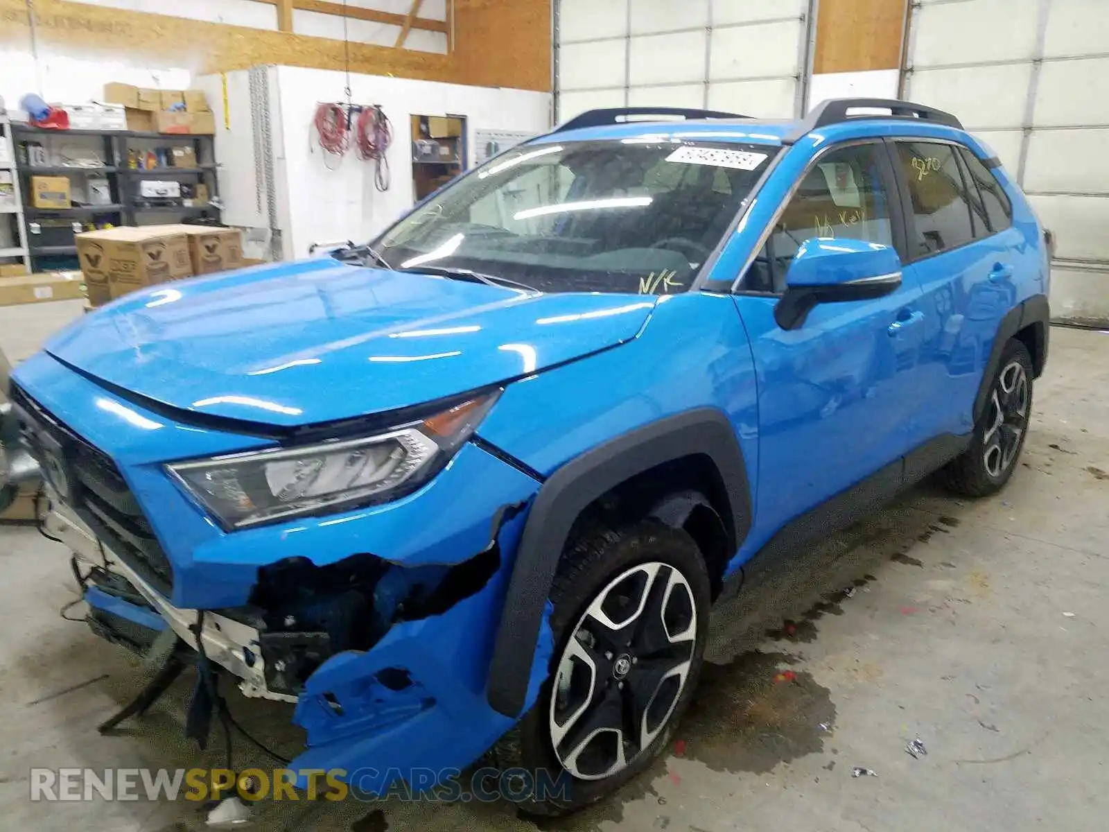 2 fotografías del automóvil dañado 2T3J1RFVXKC028736 TOYOTA RAV4 2019