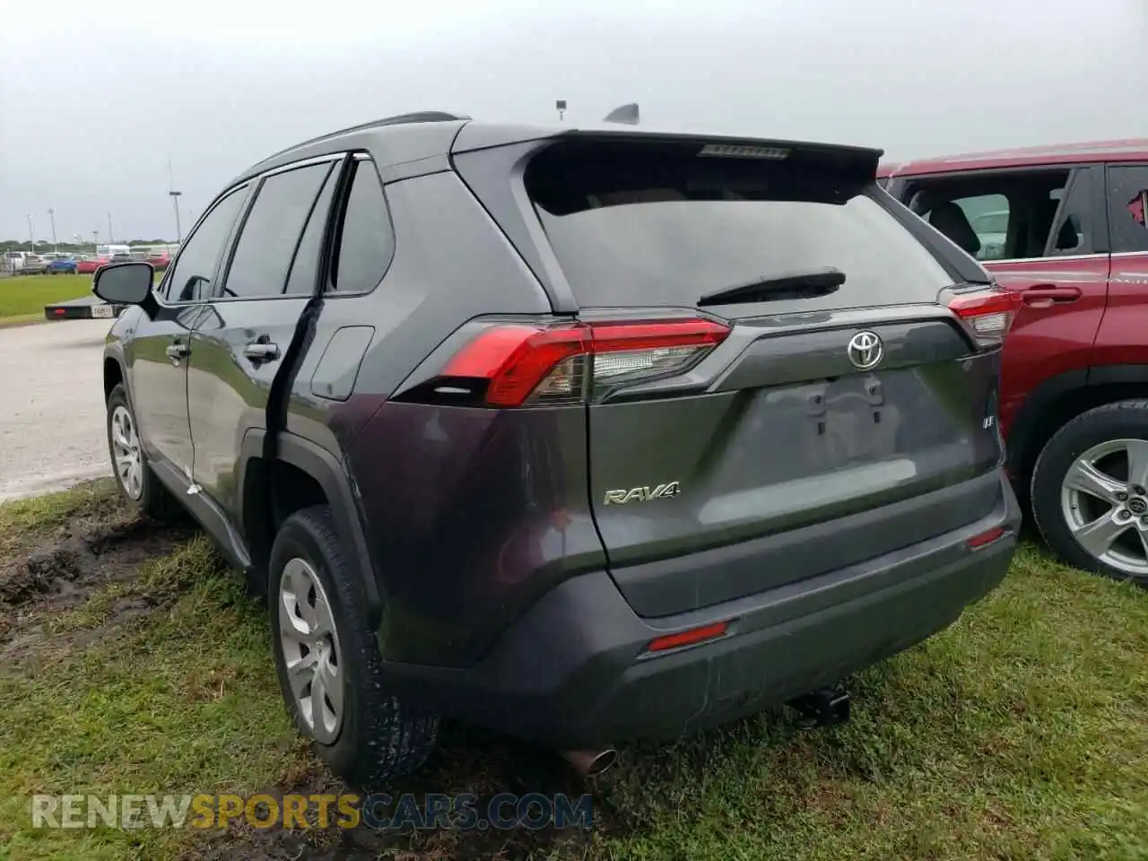 3 Photograph of a damaged car 2T3K1RFV0KC021654 TOYOTA RAV4 2019