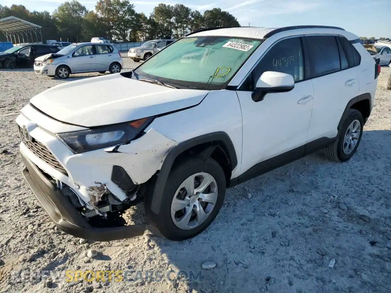 2 Photograph of a damaged car 2T3K1RFV1KC032646 TOYOTA RAV4 2019