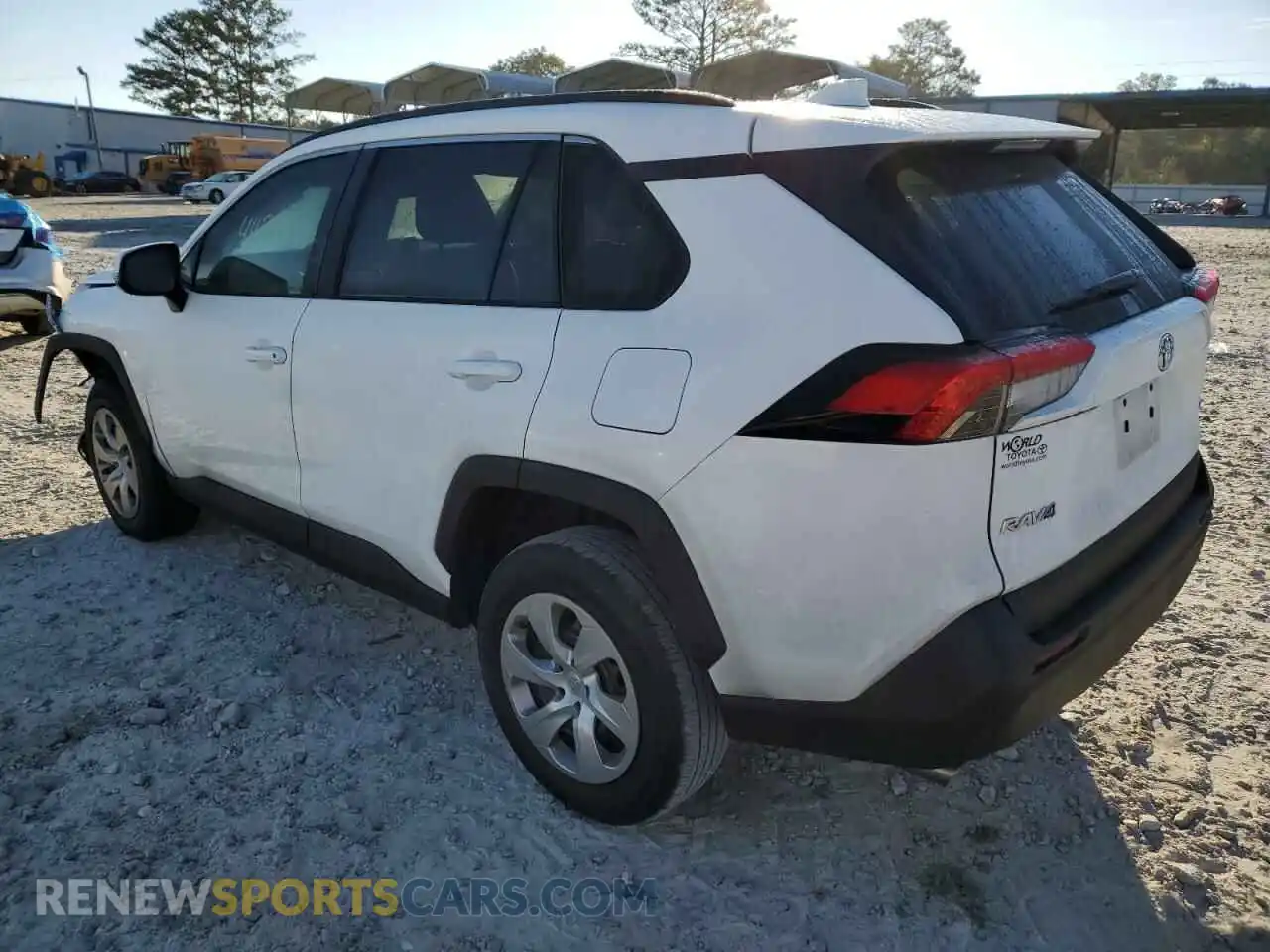 3 Photograph of a damaged car 2T3K1RFV1KC032646 TOYOTA RAV4 2019