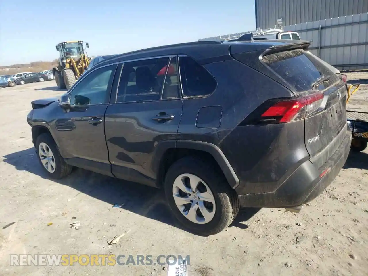 2 Photograph of a damaged car 2T3K1RFV2KW036400 TOYOTA RAV4 2019