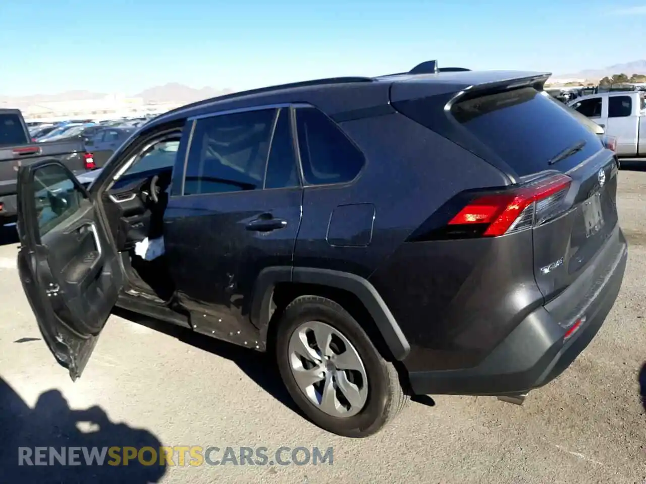 2 fotografías del automóvil dañado 2T3K1RFV3KW040844 TOYOTA RAV4 2019
