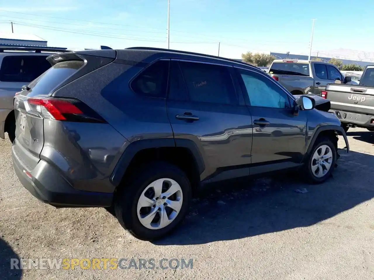 3 fotografías del automóvil dañado 2T3K1RFV3KW040844 TOYOTA RAV4 2019