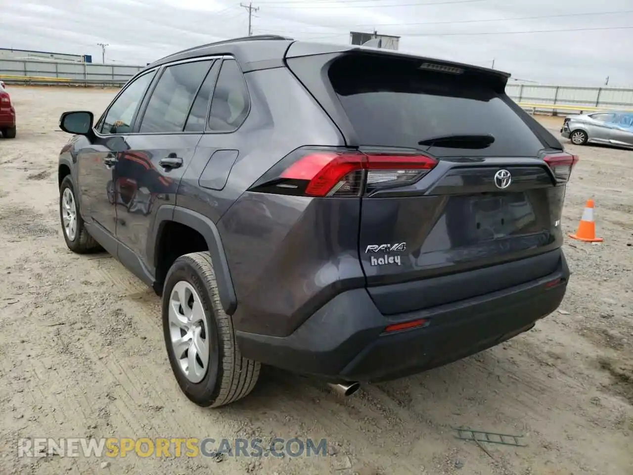 3 Photograph of a damaged car 2T3K1RFV6KW030700 TOYOTA RAV4 2019