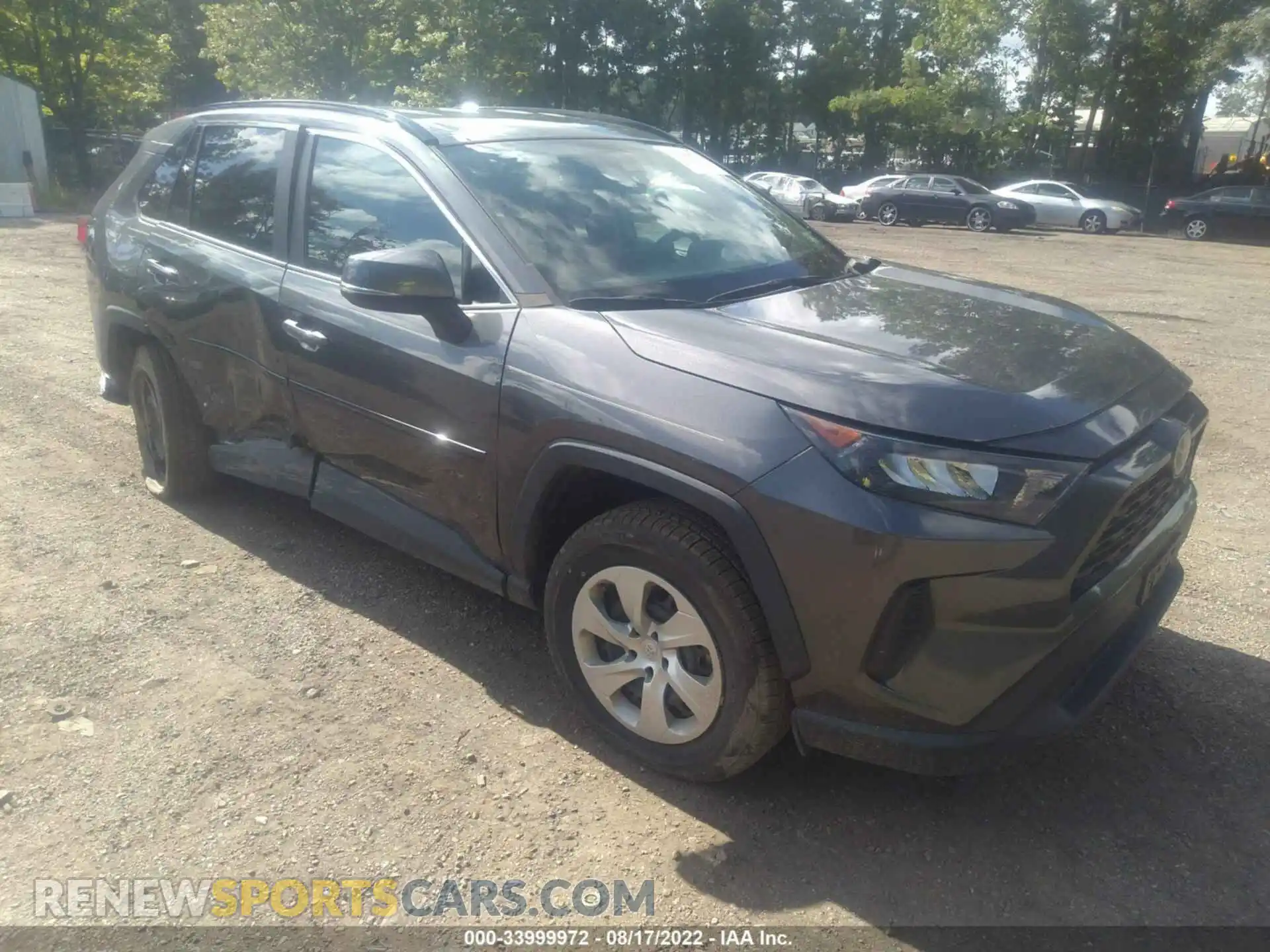 1 Photograph of a damaged car 2T3K1RFV7KC017021 TOYOTA RAV4 2019