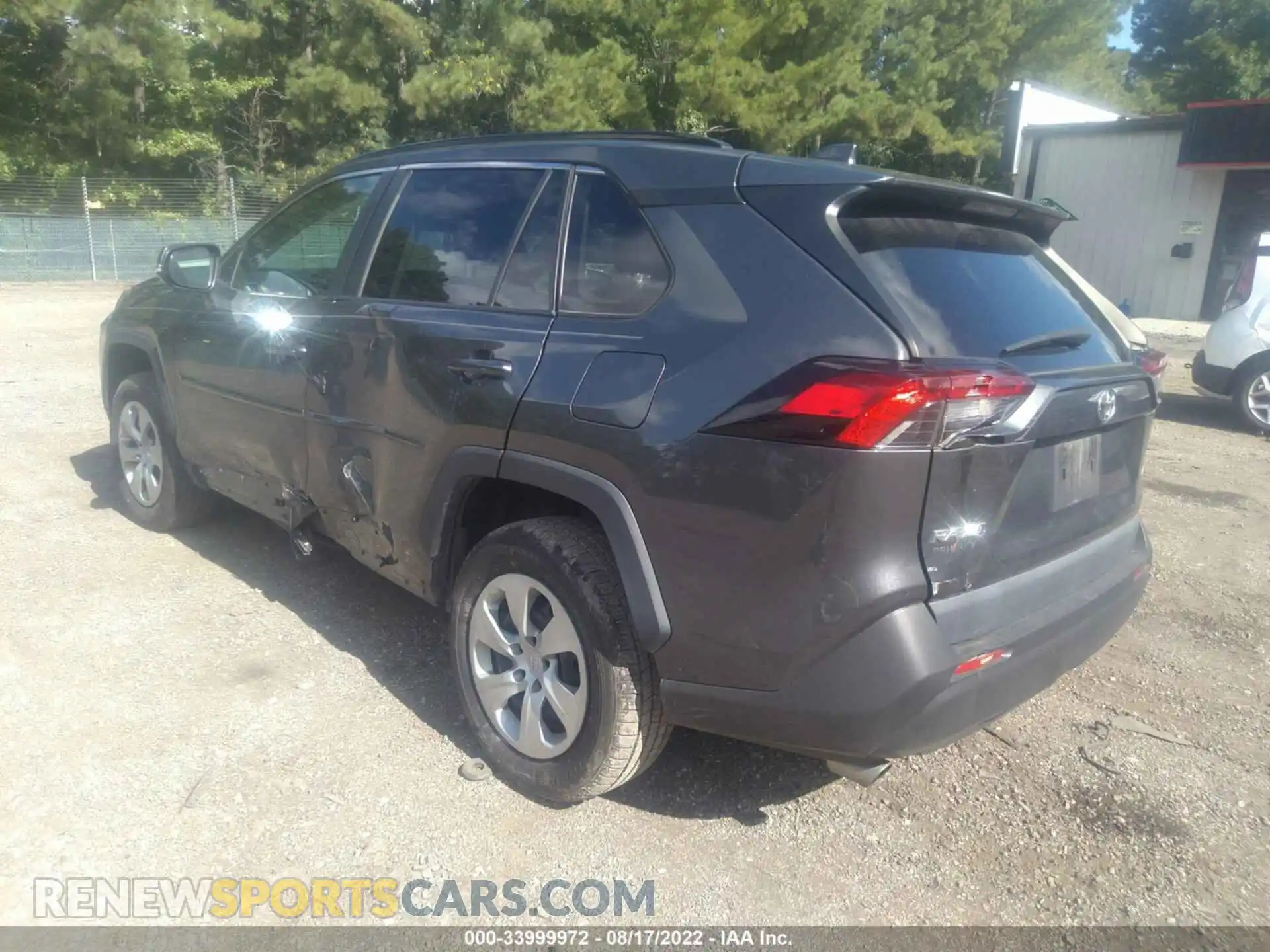 3 Photograph of a damaged car 2T3K1RFV7KC017021 TOYOTA RAV4 2019