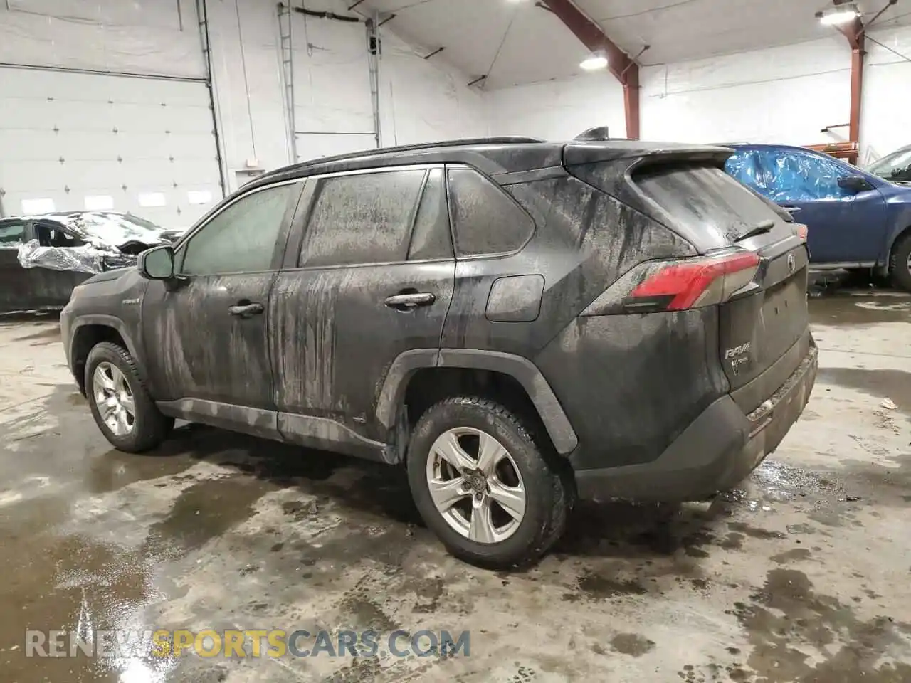 2 Photograph of a damaged car 2T3LWRFV7KW036060 TOYOTA RAV4 2019