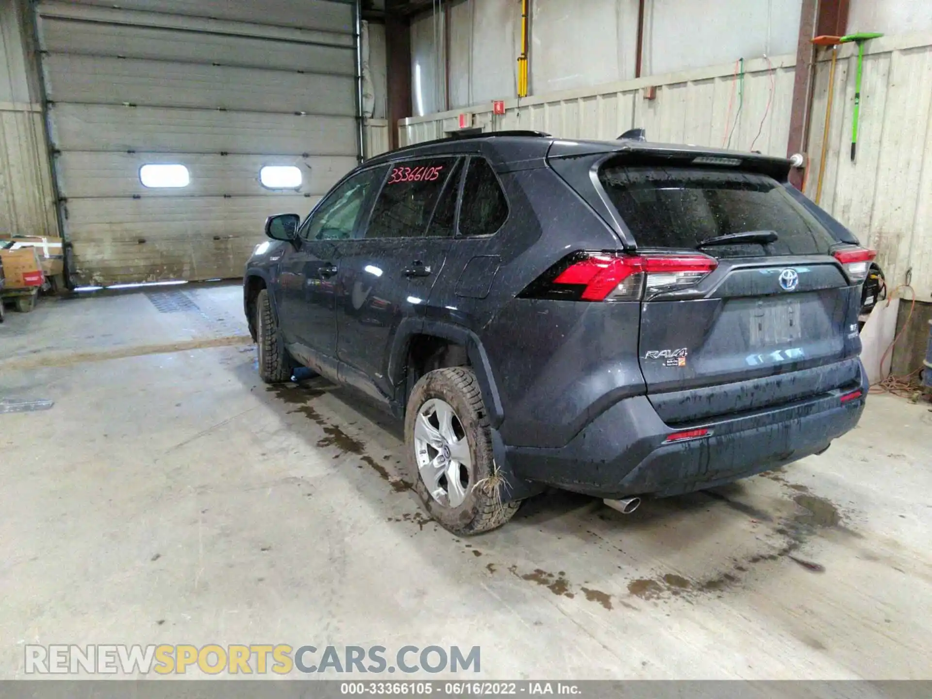 3 Photograph of a damaged car 2T3LWRFV7KW038746 TOYOTA RAV4 2019
