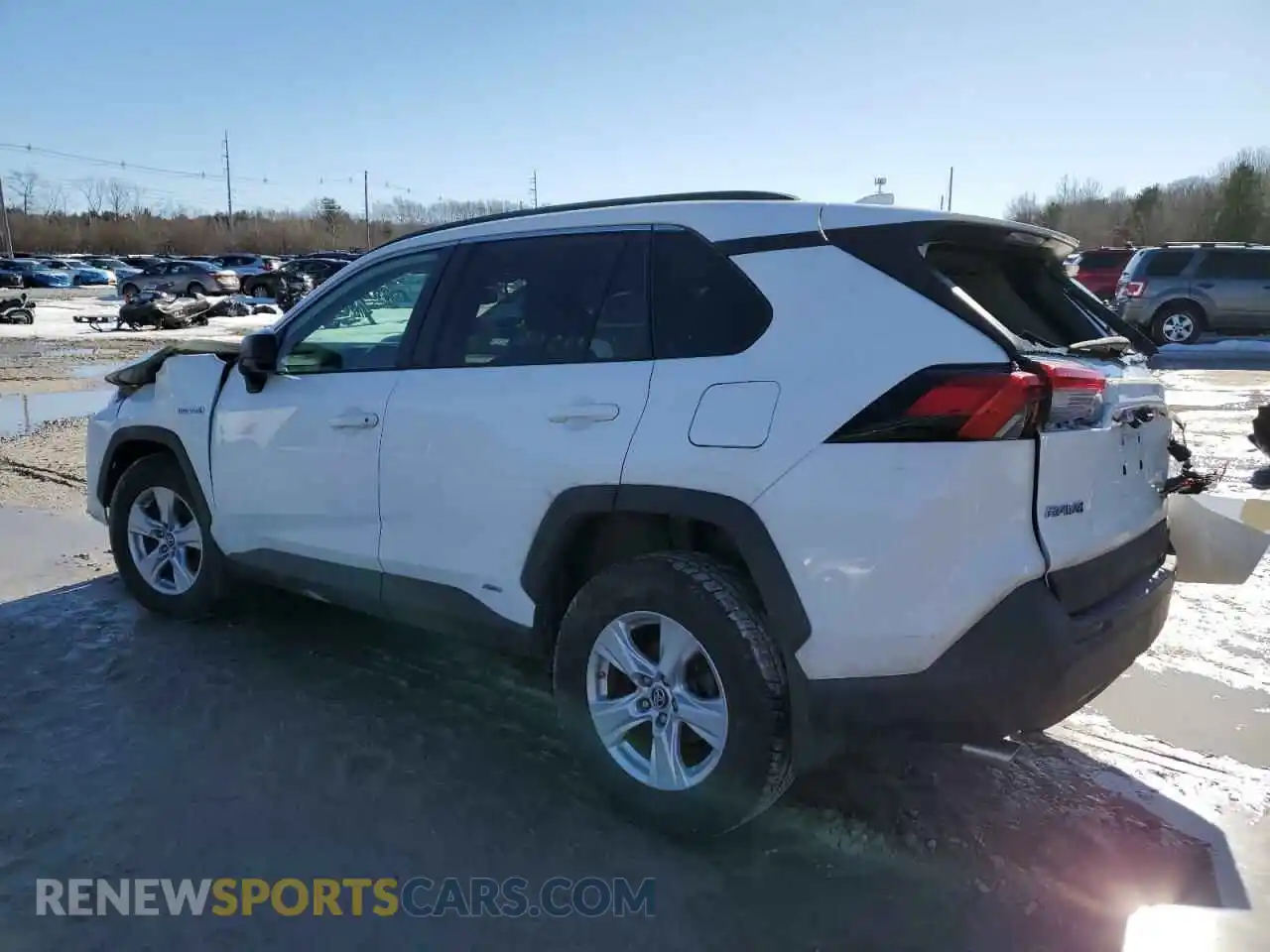 2 Фотография поврежденного автомобиля 2T3LWRFV8KW014049 TOYOTA RAV4 2019