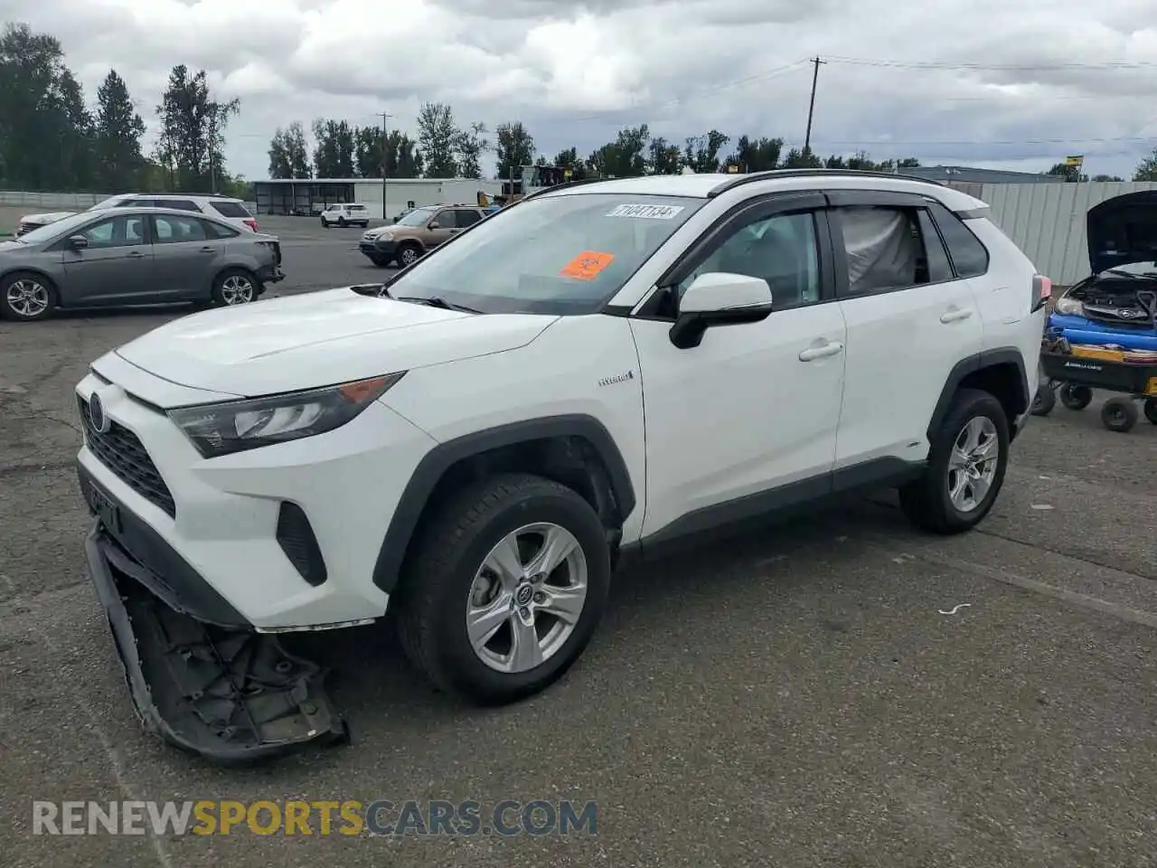 1 Фотография поврежденного автомобиля 2T3MWRFV0KW036194 TOYOTA RAV4 2019