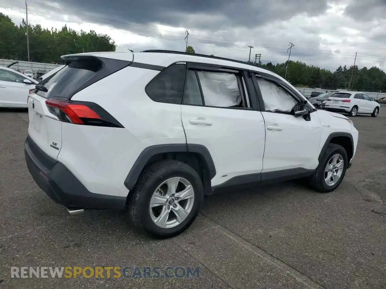 3 Фотография поврежденного автомобиля 2T3MWRFV0KW036194 TOYOTA RAV4 2019