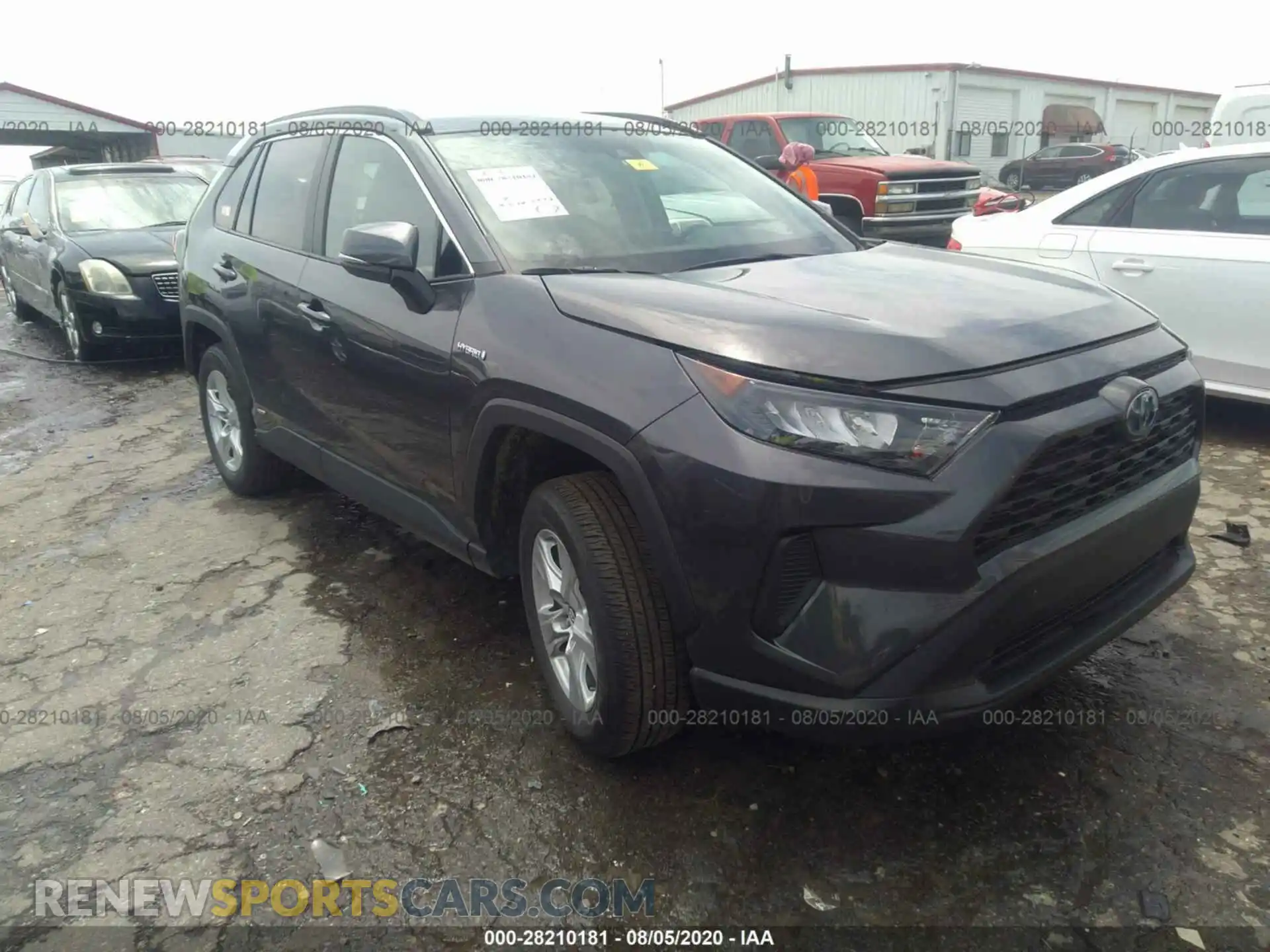 1 Photograph of a damaged car 2T3MWRFV0KW044344 TOYOTA RAV4 2019