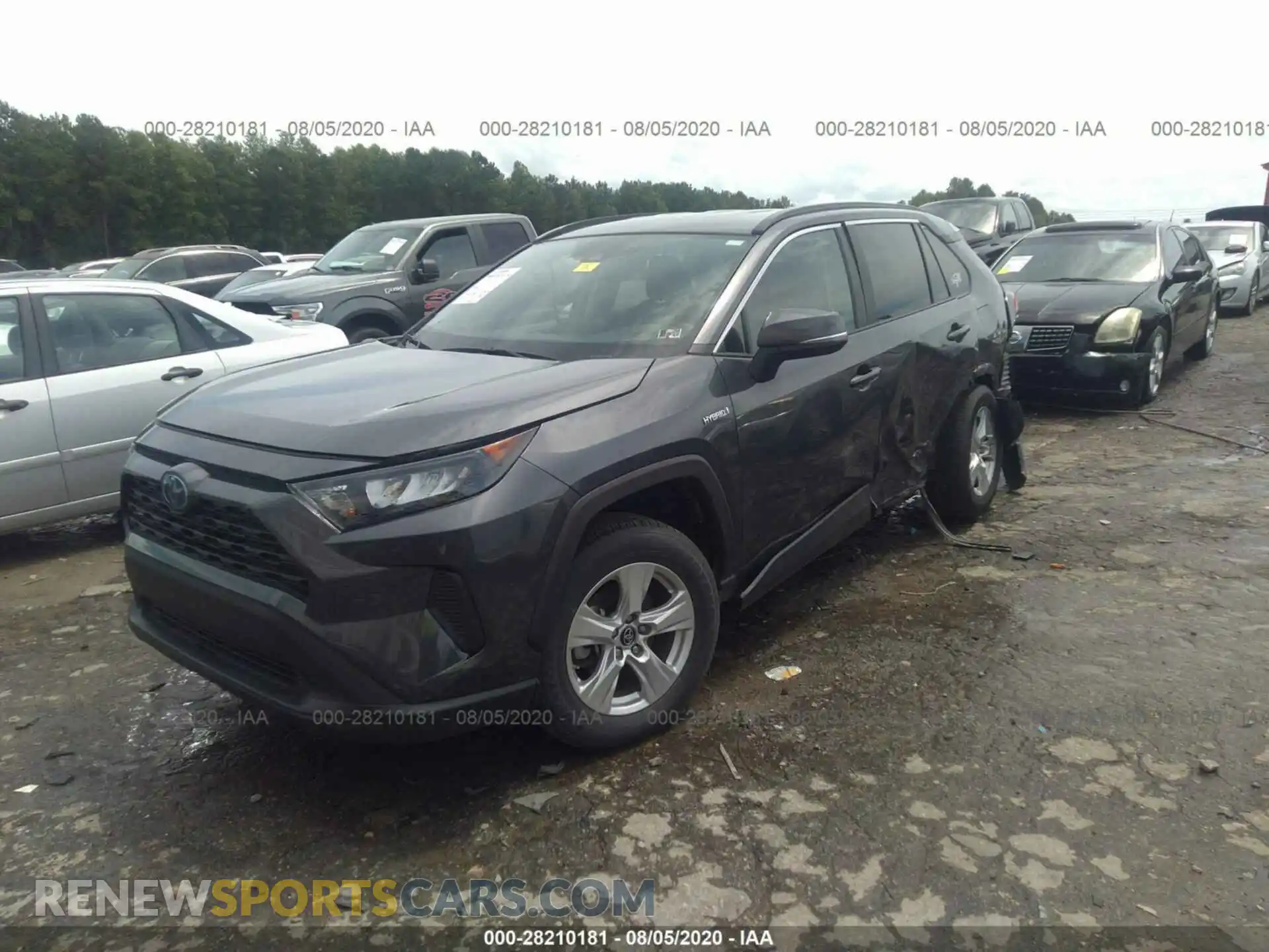 2 Photograph of a damaged car 2T3MWRFV0KW044344 TOYOTA RAV4 2019