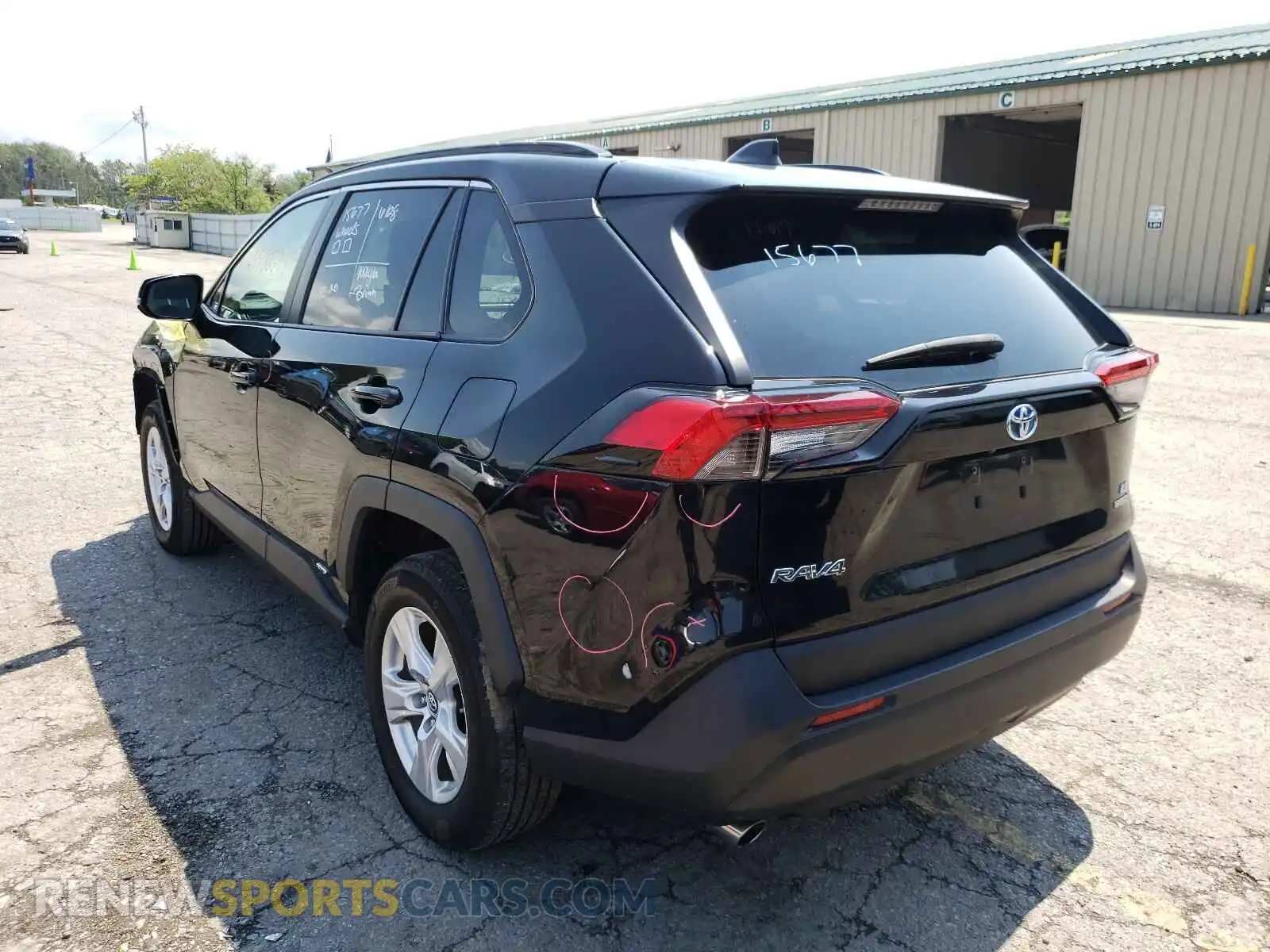 3 Photograph of a damaged car 2T3MWRFV2KW005514 TOYOTA RAV4 2019