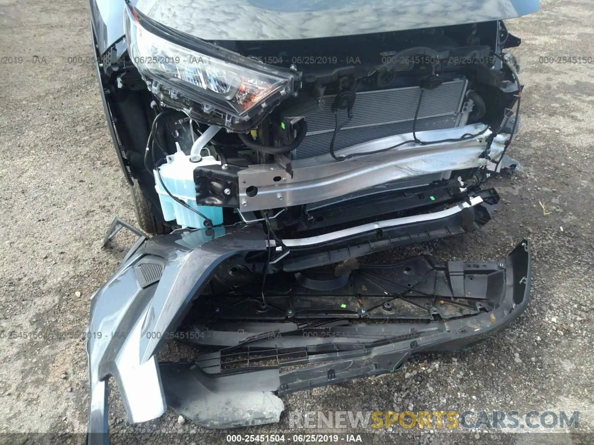 6 Photograph of a damaged car 2T3MWRFV3KW005814 TOYOTA RAV4 2019