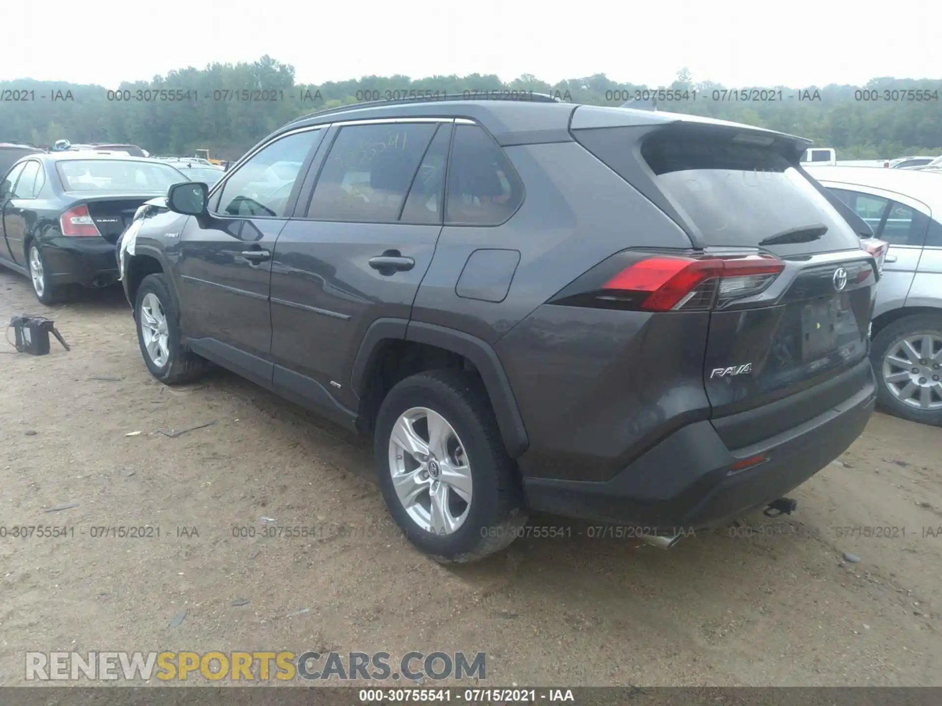 3 Фотография поврежденного автомобиля 2T3MWRFV3KW025318 TOYOTA RAV4 2019