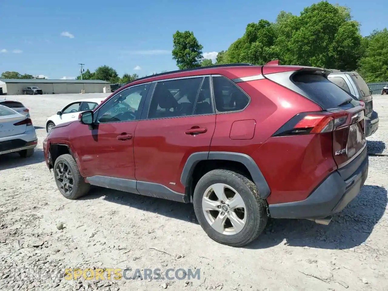 2 Фотография поврежденного автомобиля 2T3MWRFV3KW039171 TOYOTA RAV4 2019