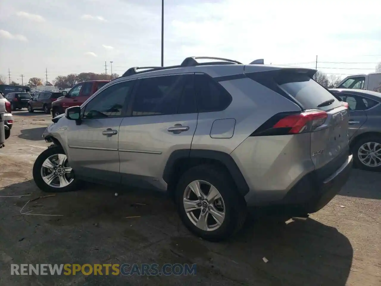 2 Photograph of a damaged car 2T3MWRFV3KW040594 TOYOTA RAV4 2019