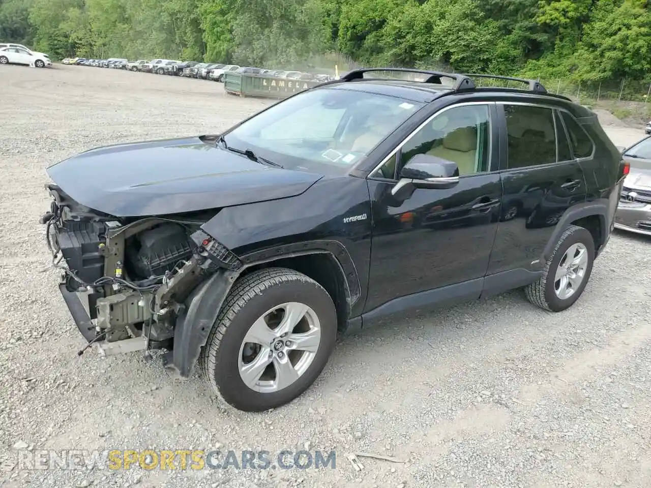 1 fotografías del automóvil dañado 2T3MWRFV4KW004140 TOYOTA RAV4 2019