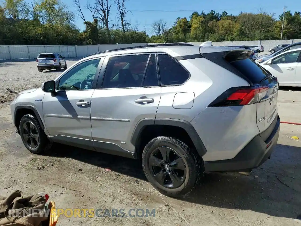 2 Photograph of a damaged car 2T3MWRFV5KW009296 TOYOTA RAV4 2019