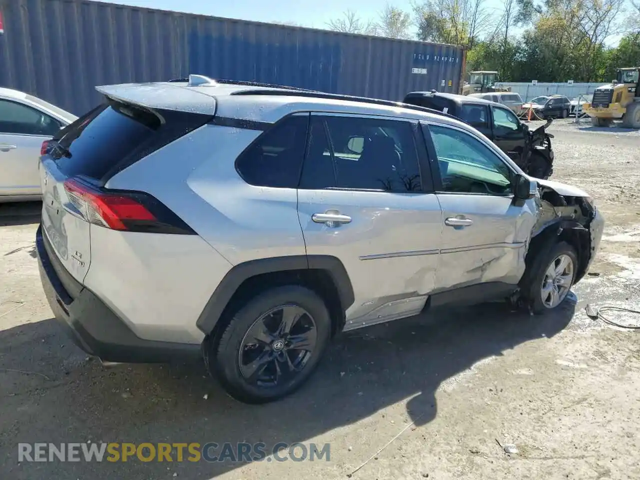 3 Photograph of a damaged car 2T3MWRFV5KW009296 TOYOTA RAV4 2019