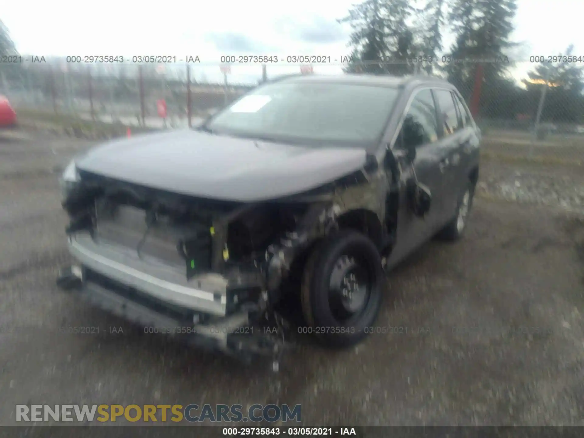2 Photograph of a damaged car 2T3MWRFV5KW036806 TOYOTA RAV4 2019