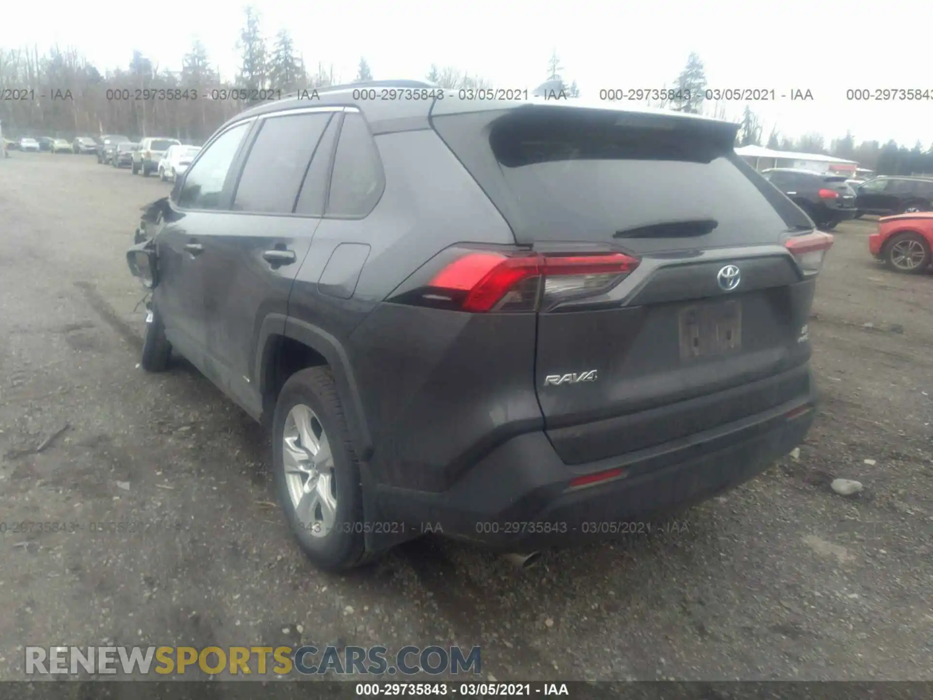 3 Photograph of a damaged car 2T3MWRFV5KW036806 TOYOTA RAV4 2019