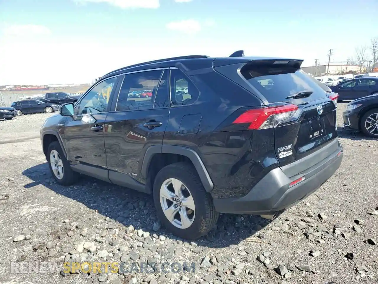 2 Photograph of a damaged car 2T3MWRFV7KW007033 TOYOTA RAV4 2019