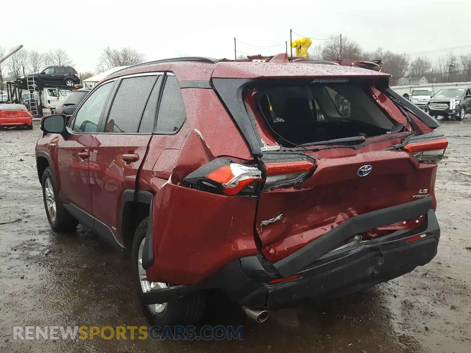3 Photograph of a damaged car 2T3MWRFV9KW006997 TOYOTA RAV4 2019