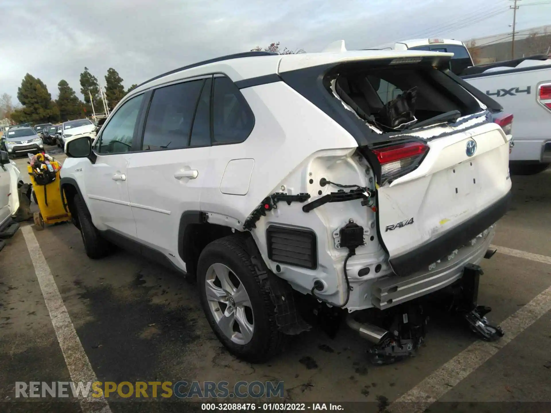 3 Photograph of a damaged car 2T3MWRFV9KW025209 TOYOTA RAV4 2019