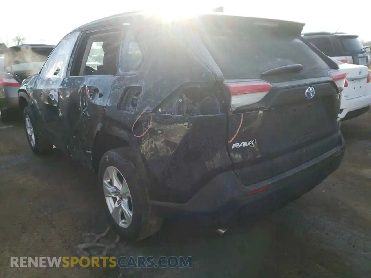 3 Photograph of a damaged car 2T3MWRFVXKW006202 TOYOTA RAV4 2019