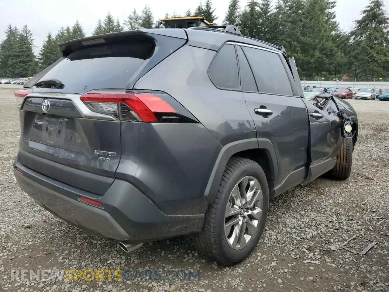 3 Photograph of a damaged car 2T3N1RFV0KC017231 TOYOTA RAV4 2019