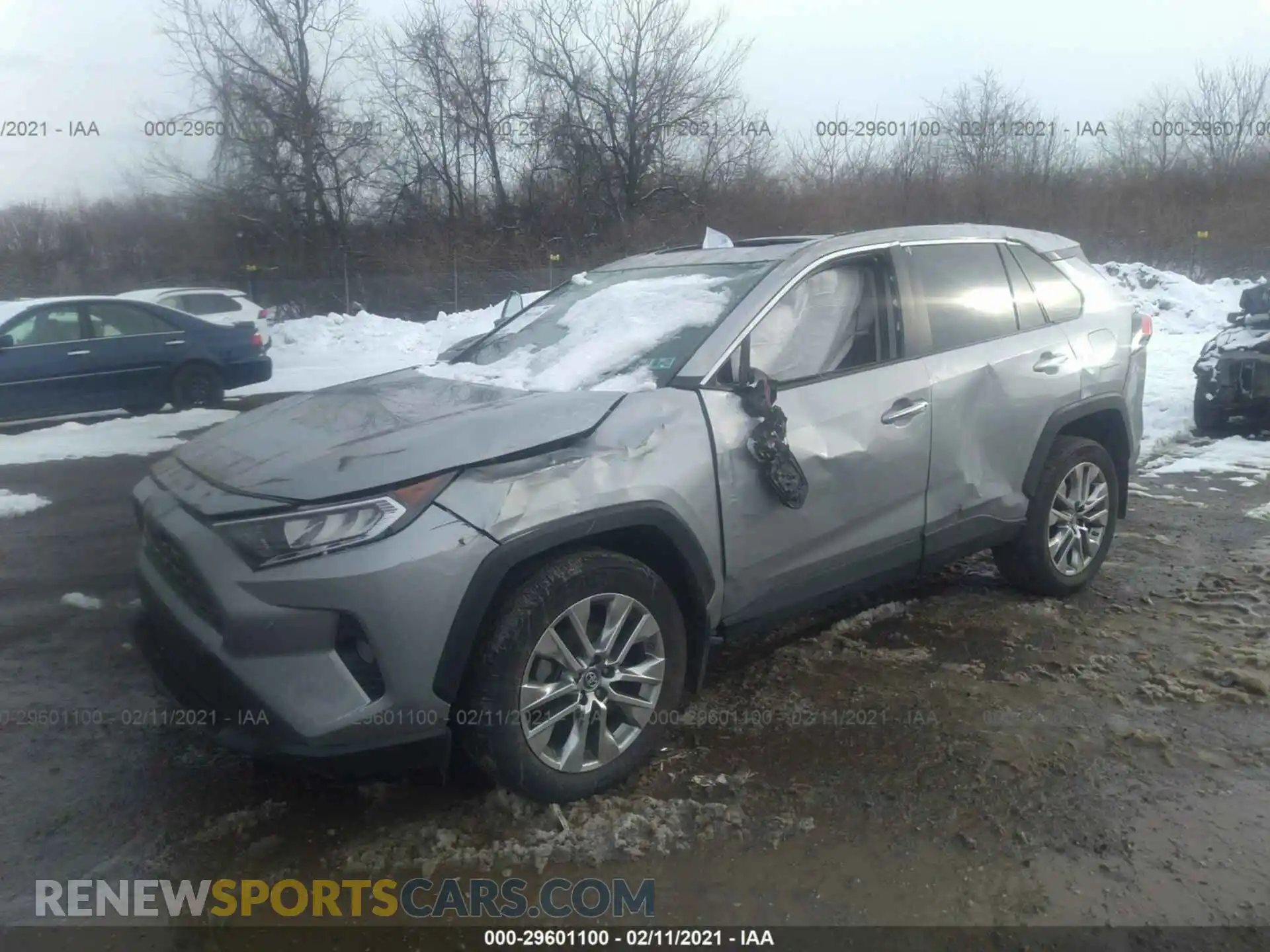 2 fotografías del automóvil dañado 2T3N1RFV2KW005077 TOYOTA RAV4 2019
