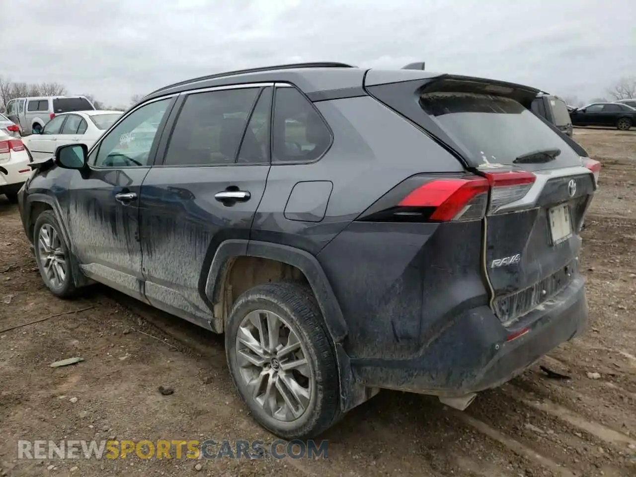 3 Photograph of a damaged car 2T3N1RFV3KC015697 TOYOTA RAV4 2019
