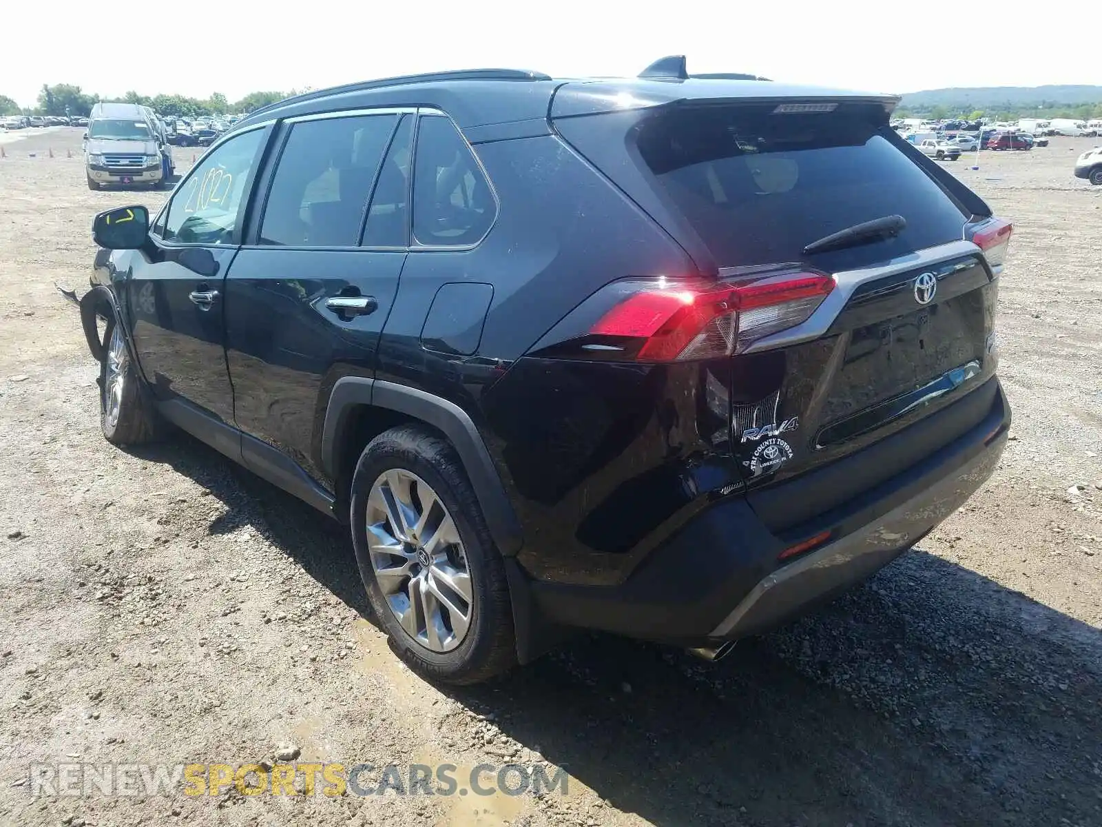3 Photograph of a damaged car 2T3N1RFV4KC038700 TOYOTA RAV4 2019