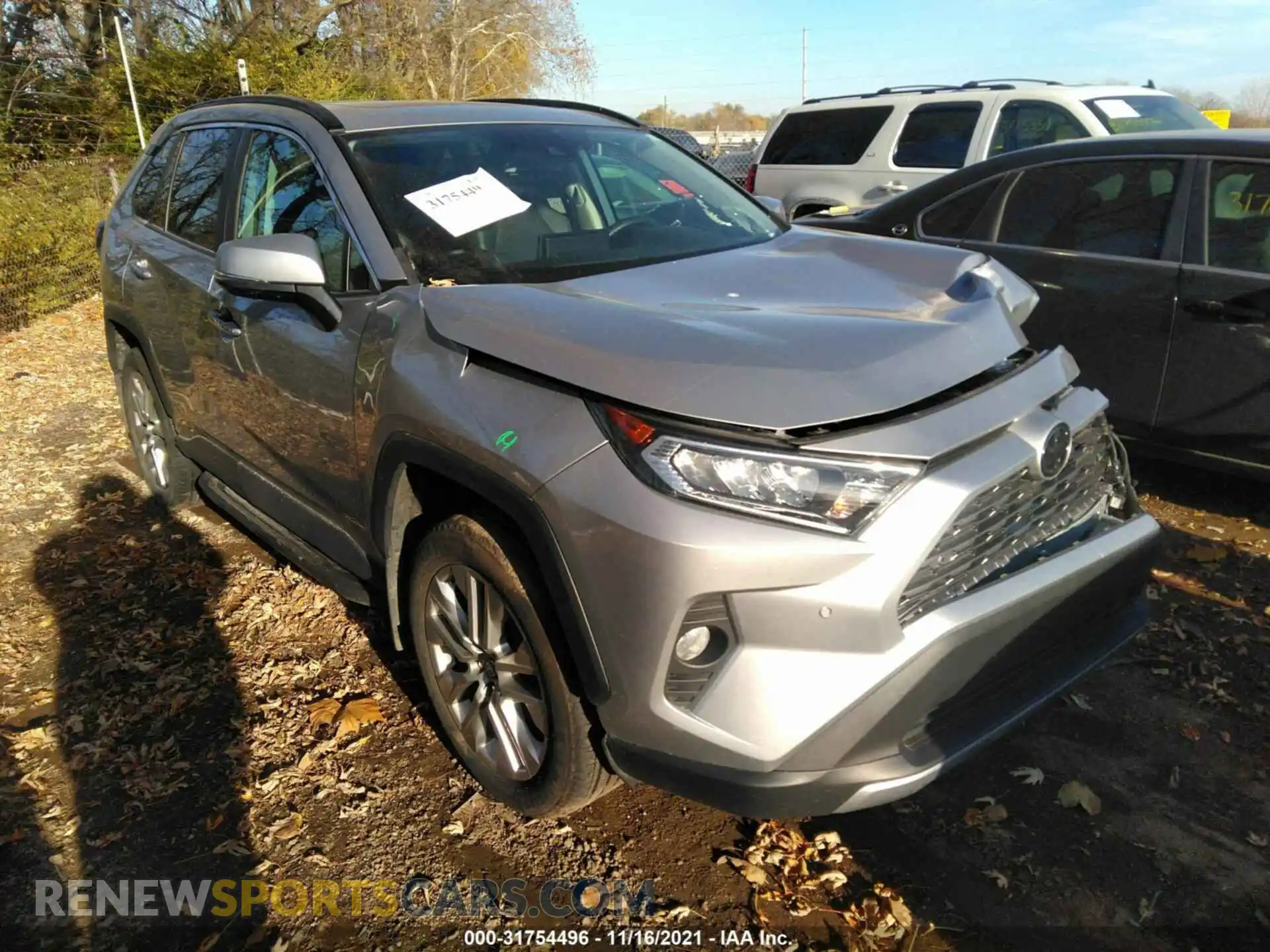 1 Photograph of a damaged car 2T3N1RFV7KC028260 TOYOTA RAV4 2019