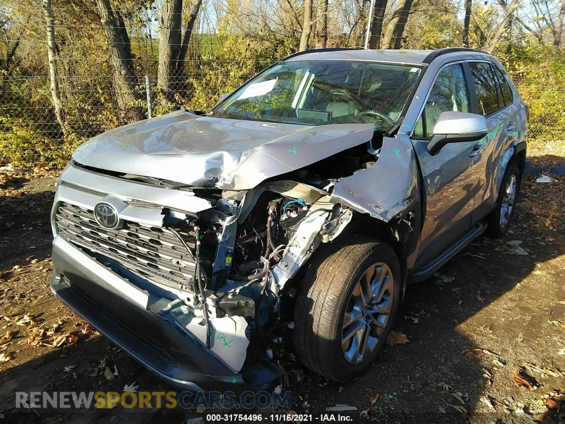 2 Photograph of a damaged car 2T3N1RFV7KC028260 TOYOTA RAV4 2019