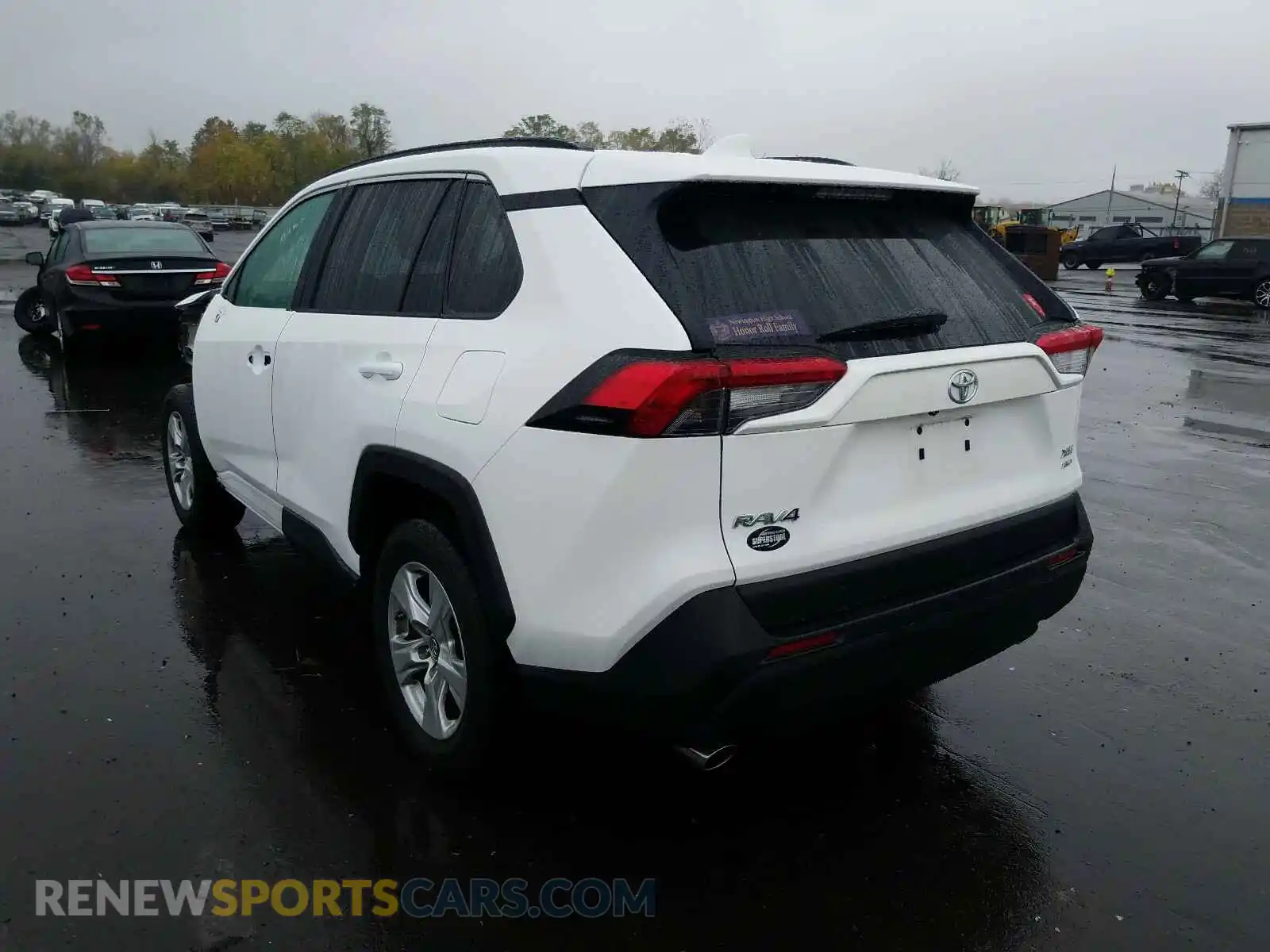 3 Photograph of a damaged car 2T3P1RFV0KC013771 TOYOTA RAV4 2019